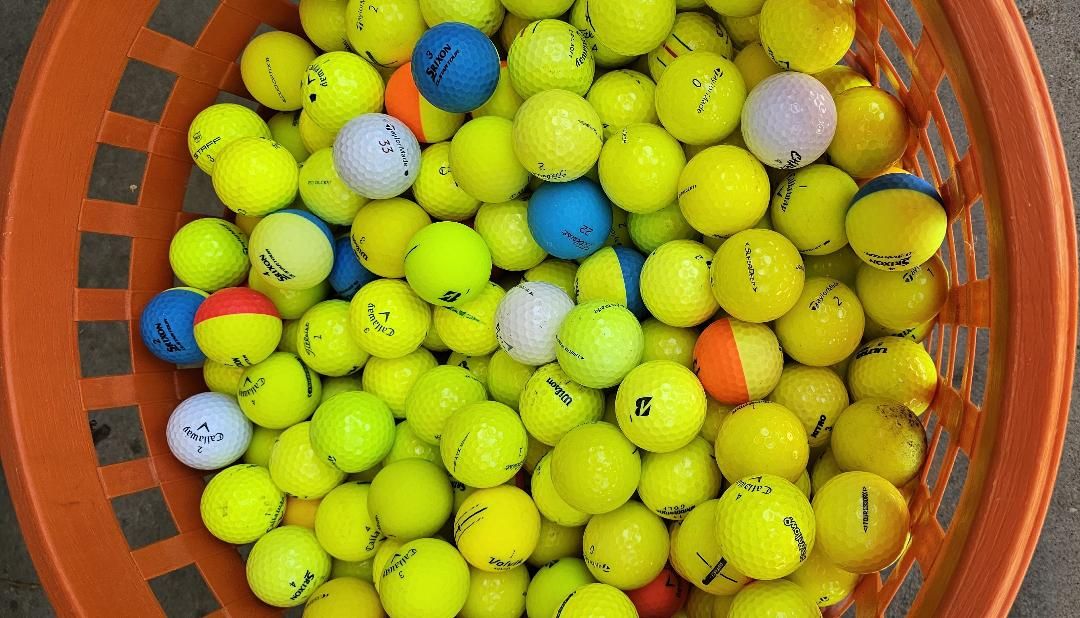 Tons of Golf Balls