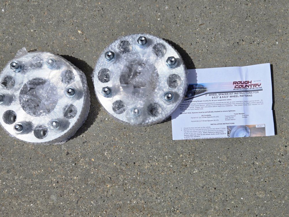 2" Rough Country Wheel Spacers