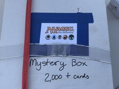 Magic the gathering - mystery box of 2000+ cards