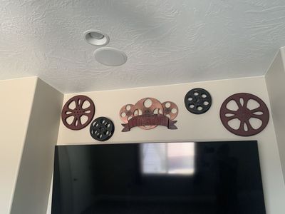 Movie Room Film Reel Wall Deco Set