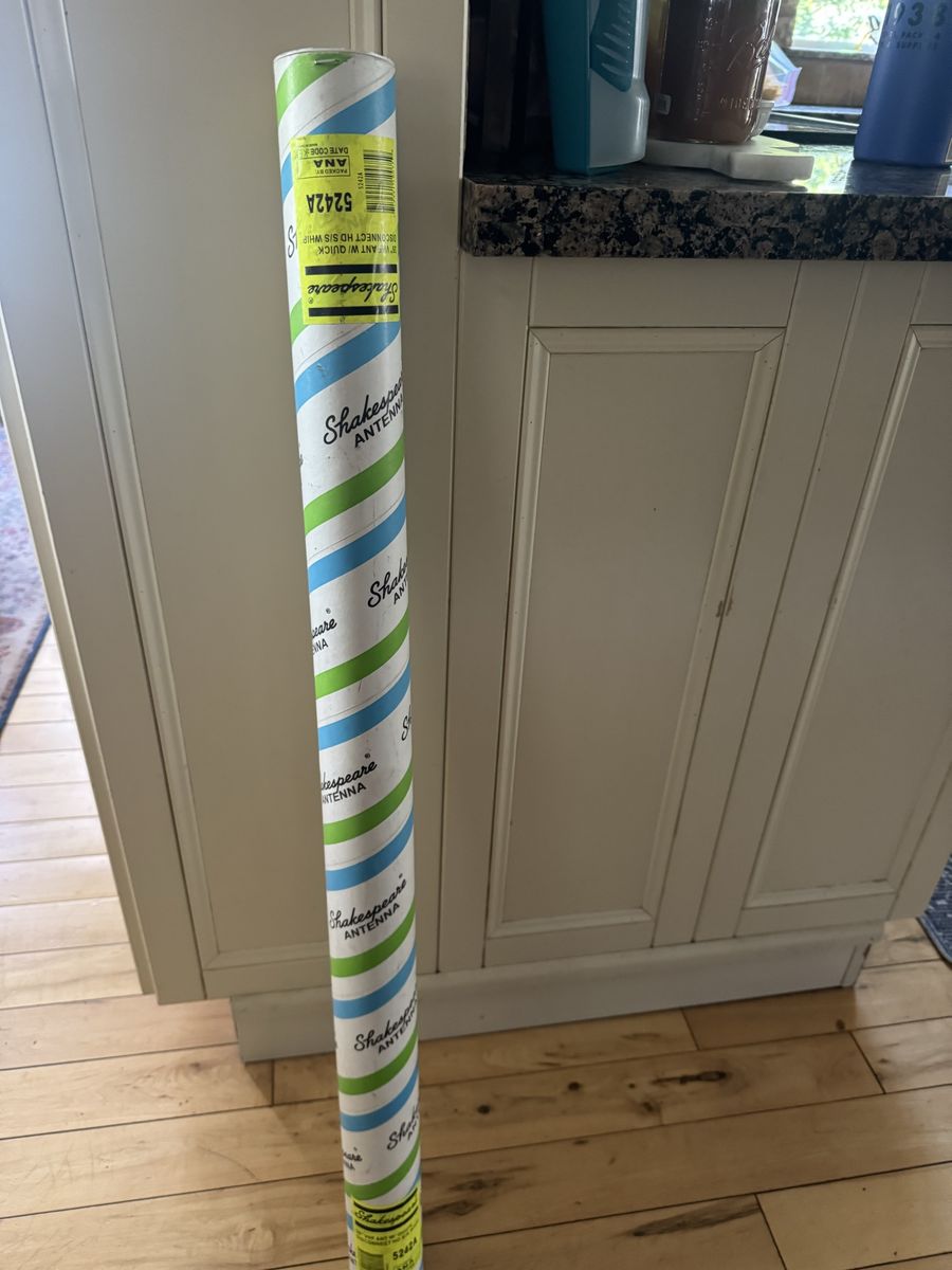 Shakespeare 5242A 36" VHF Antenna with Quick Disconnect SS Whip - New in Packaging