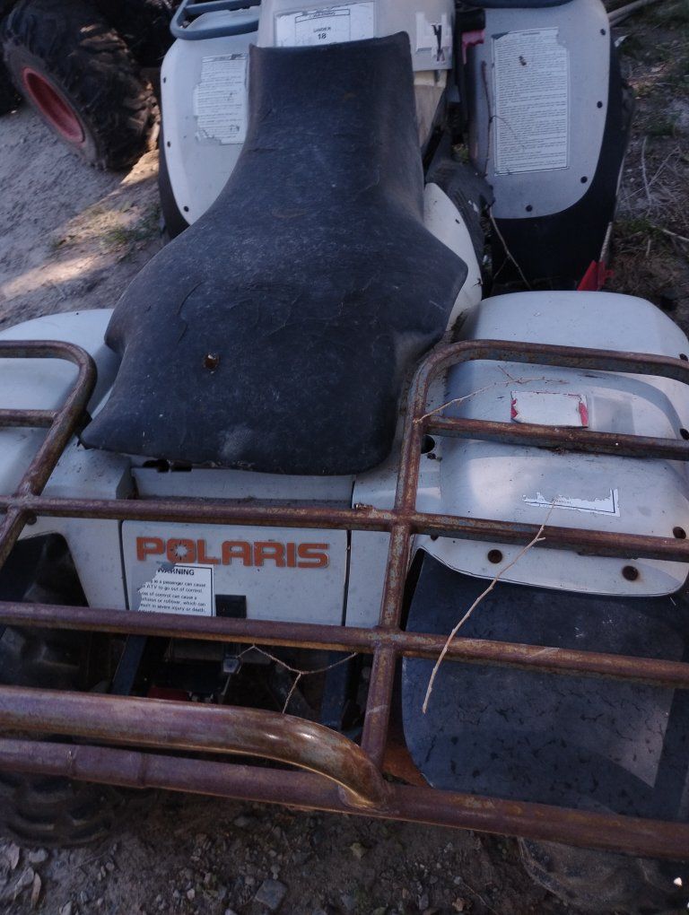 Vintage Polaris 350 Liquid Cooled 4x4 ATV - Utility Quad