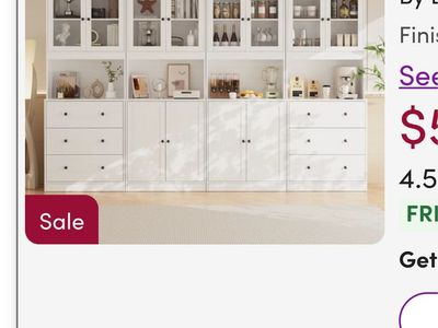 Hobby or craft cabinets
