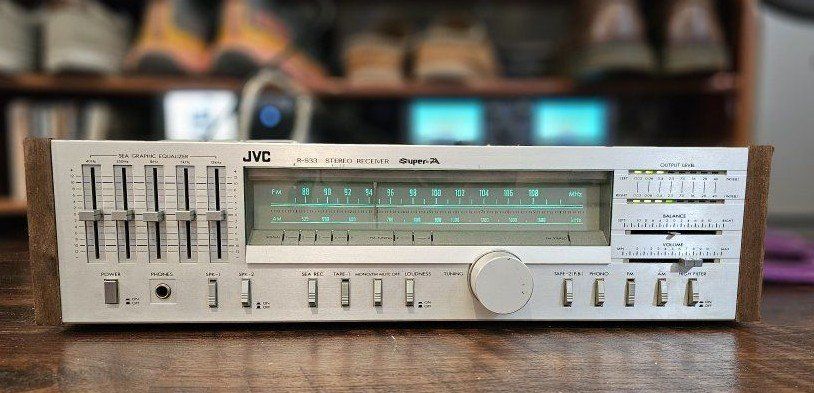 Vintage JVC R-S33 Stereo Receiver Super-A with Equalizer