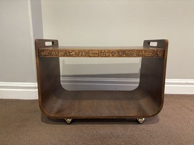 Vintage football coffe table