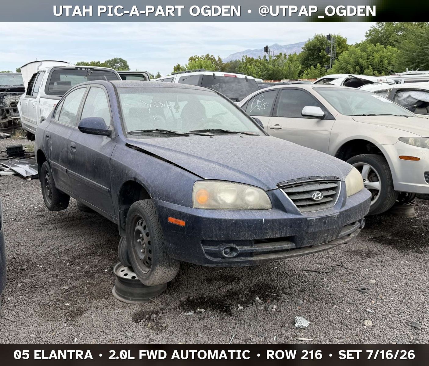 2005 Hyundai Elantra Parts - UTPAP Ogden