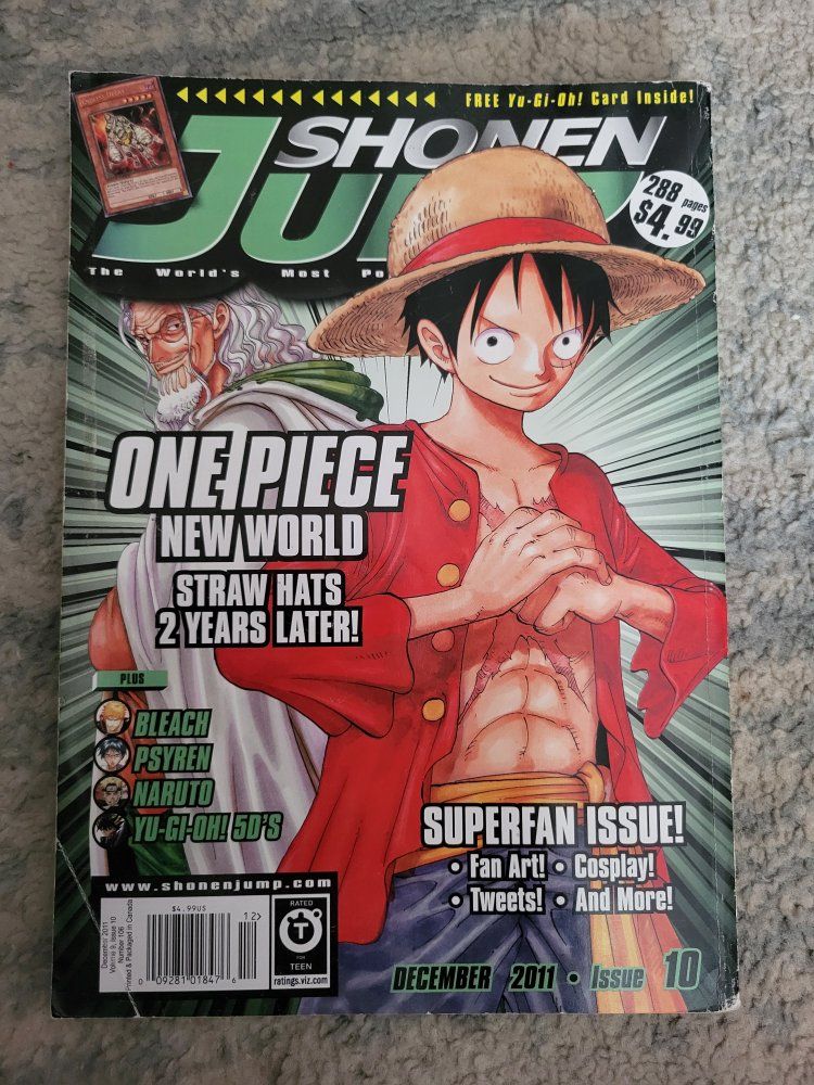 Shonen Jump Magazine - December 2011 Issue 10