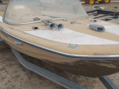 Vintage Sea Ray Bowrider Boat with Power Cruiser Engine - As-Is Project Boat
