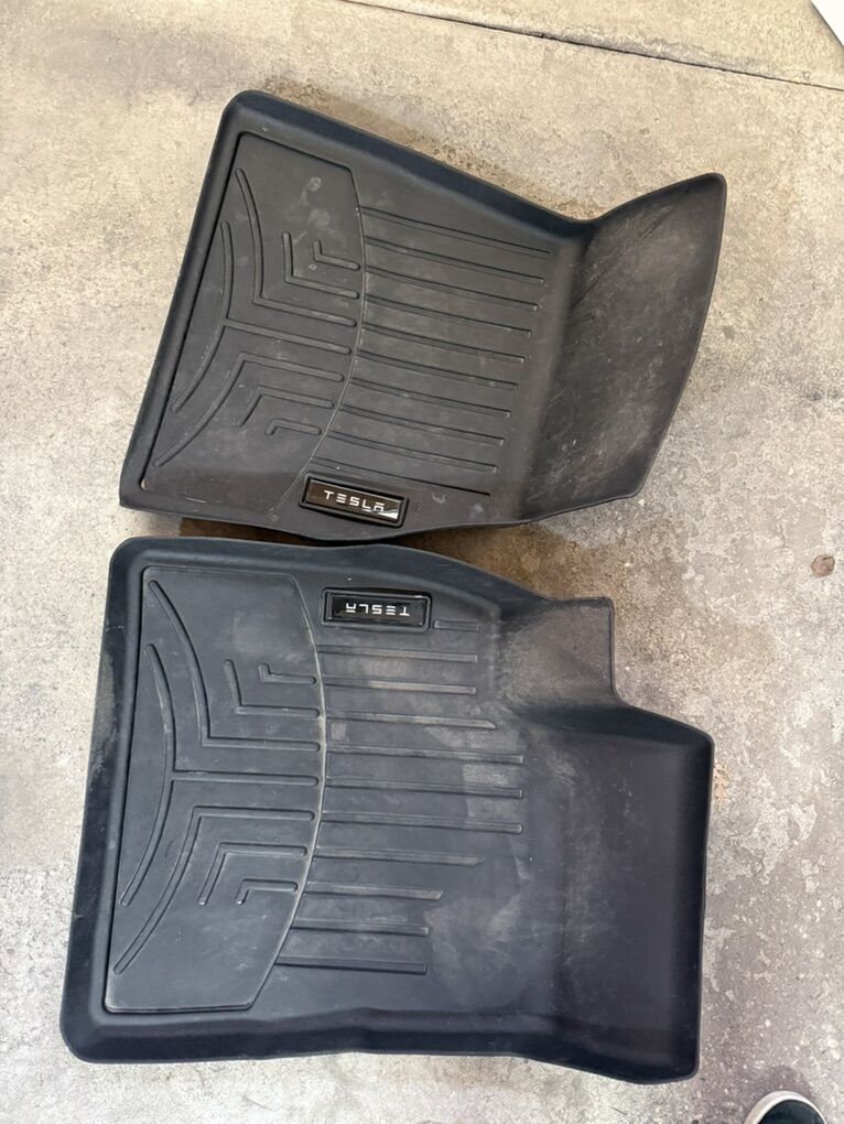 Tesla Model S 2012-2021 Model S Front Floor Mats