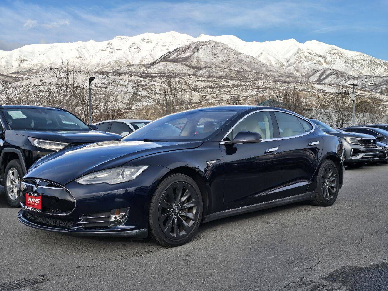 2014 TESLA MODEL S P85