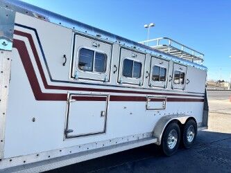 1991 Charmac Elite 4-Horse Slant Load Trailer