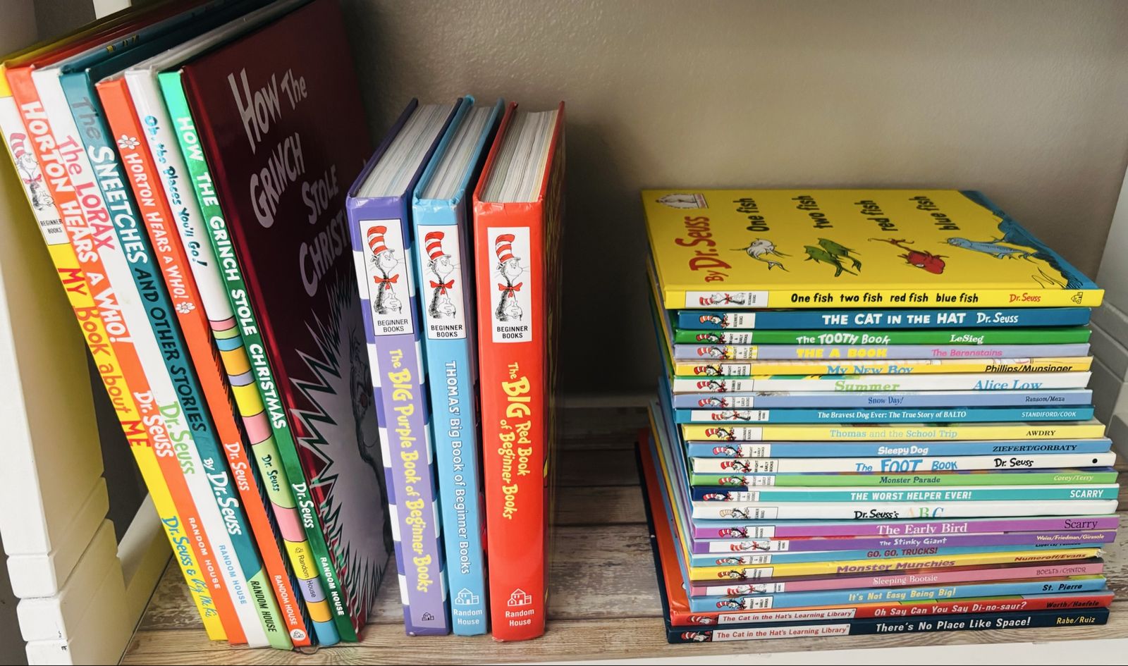 Lots of Dr Seuss Books