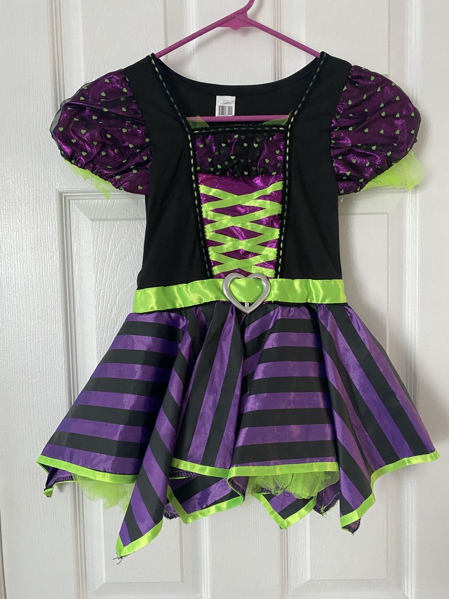 Kids Witch Halloween Costume 