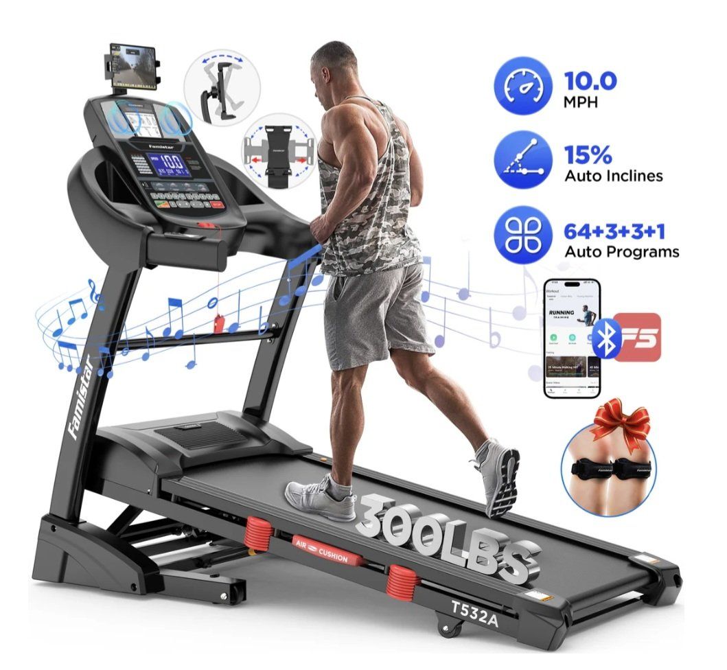 Famistar T532A Folding Treadmill