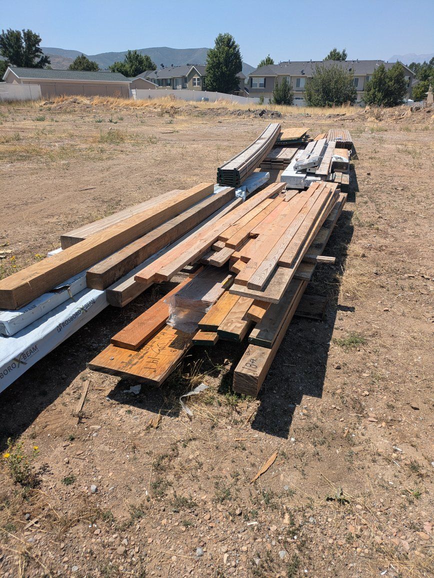 Rosboro X-Beam Glulam and LVL Lumber Lot - Various Sizes