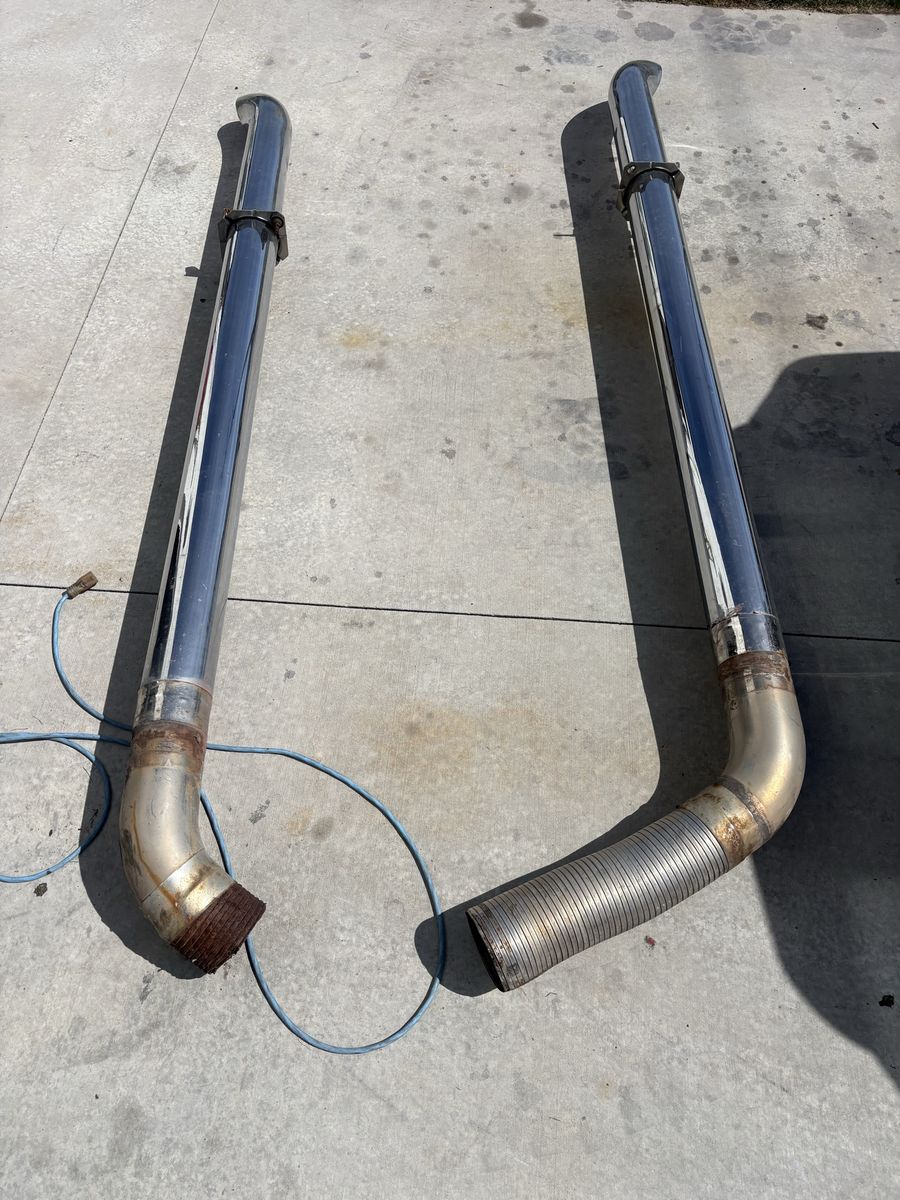 6 Inch Straight Pipes