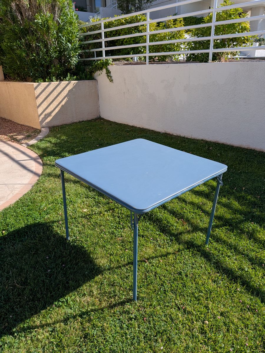 Folding Table with 2 Chairs - Portable & Space-Saving Design