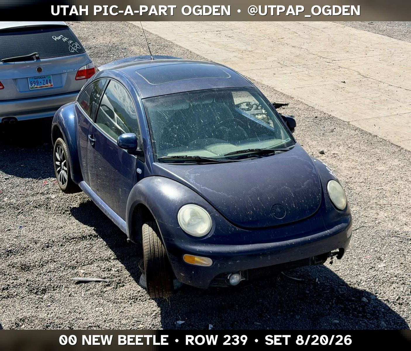 Just In! 2000 Volkswagen New Beetle Parts - UTPAP Ogden