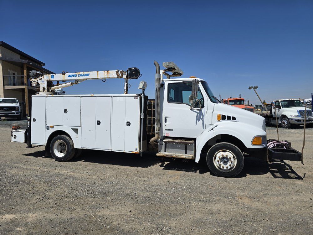2009 Sterling Service Truck Crane Air Compressor