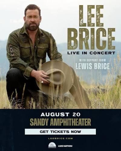 Lee Brice 8/20 Two Lawn Tickets Sandy Amphitheater