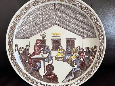 Relief Society - LDS Mormon Centennial Commemorative Plate - Dated 1942