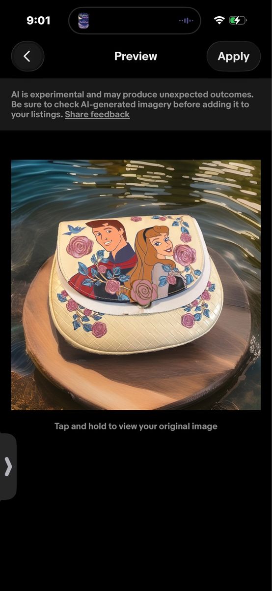 Sleeping Beauty Aurora Crossbody Purse NWT