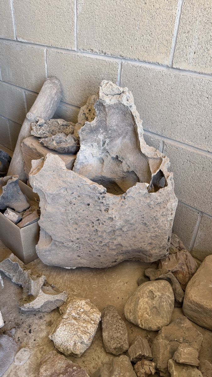 Decorative Natural Stone Planter or Display
