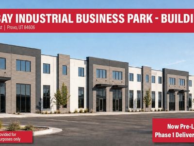 East Bay Industrial Business Park - 6,720 SF-75,590 SF - Provo, UT