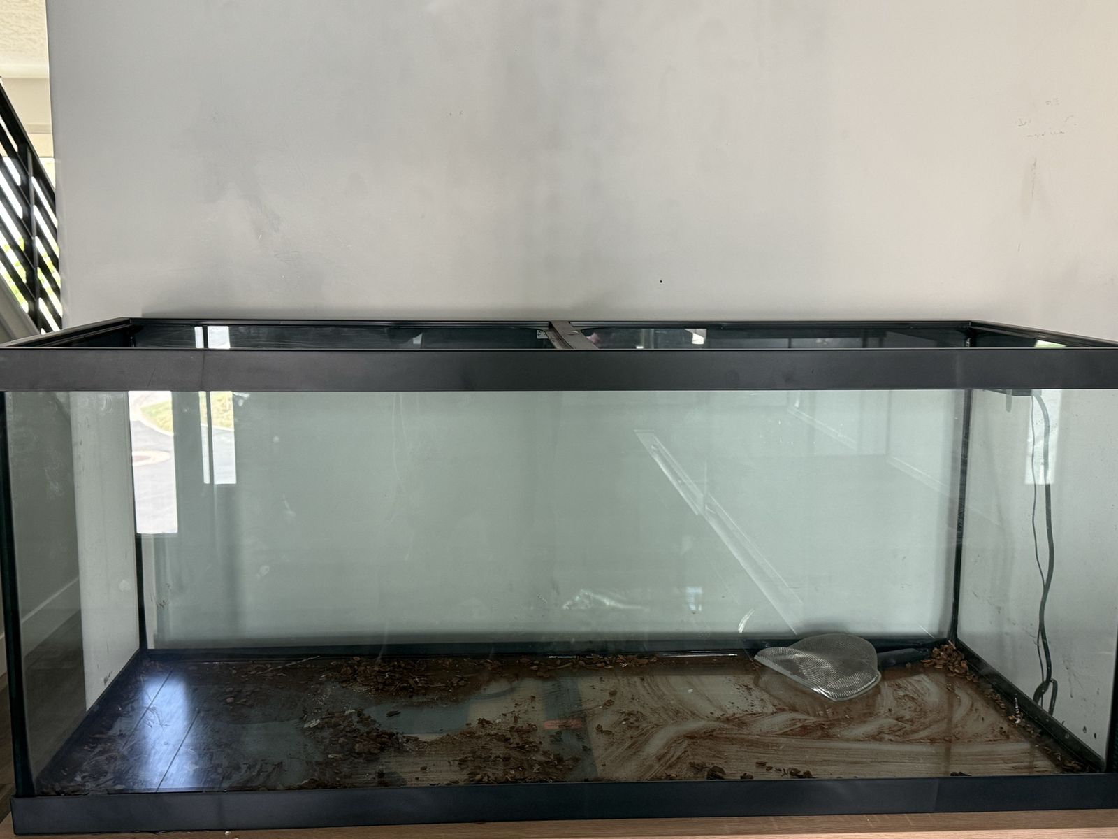 75 Gallon Reptile Tank + Accessories