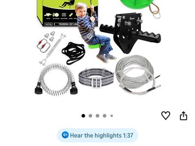 Zipline Kit - 100 Feet
