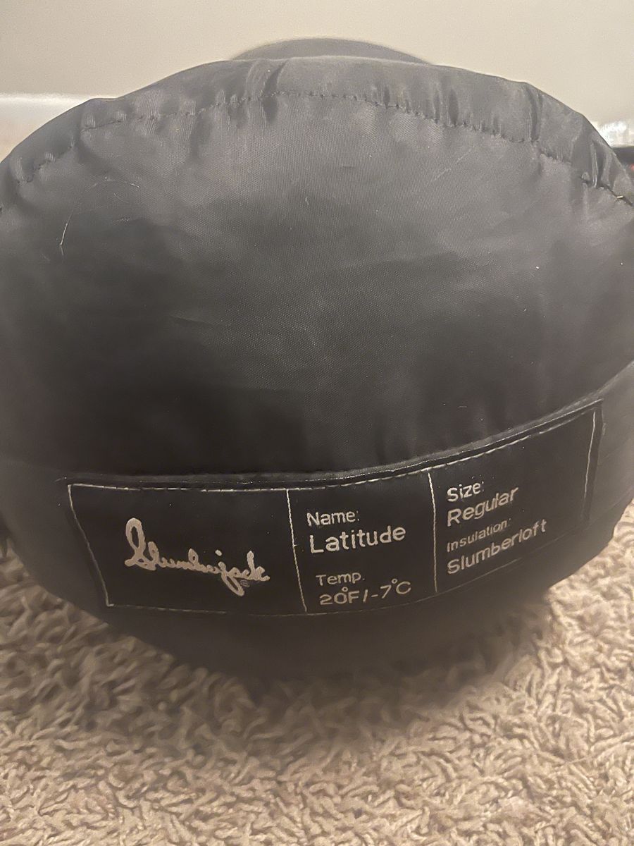 Slumberjack Latitude Regular 20F/-7C Slumberloft Sleeping Bag - Excellent Condition