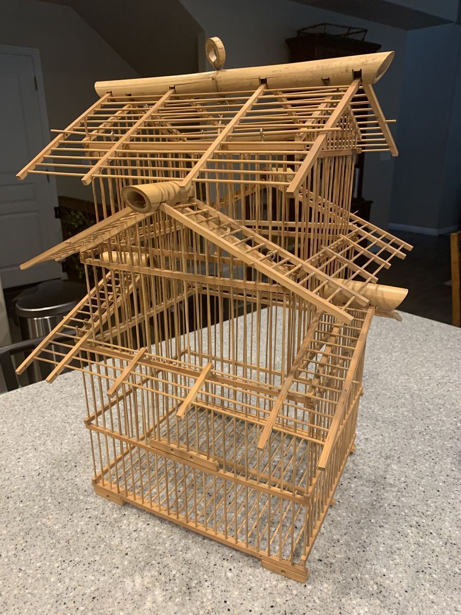 Wicker Bird Cage