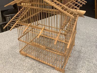 Wicker Bird Cage