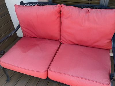 Outdoor furniture pillows
