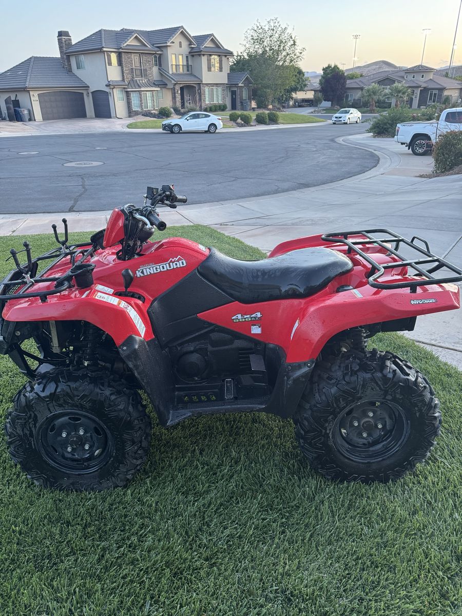 2012 Suzuki Kingquad 500axi