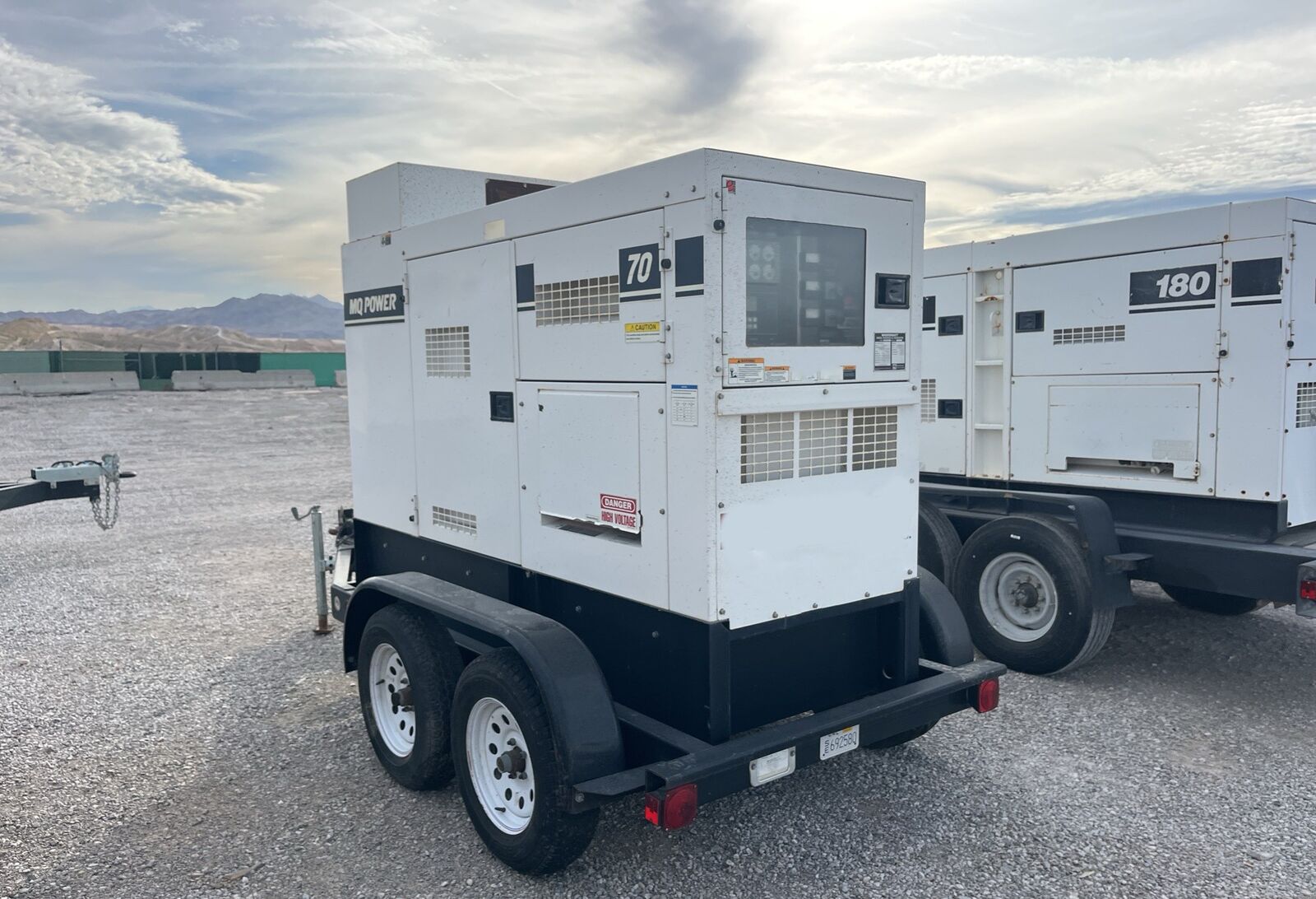 2017 Multiquip DCA 70 Mobile Generator Set