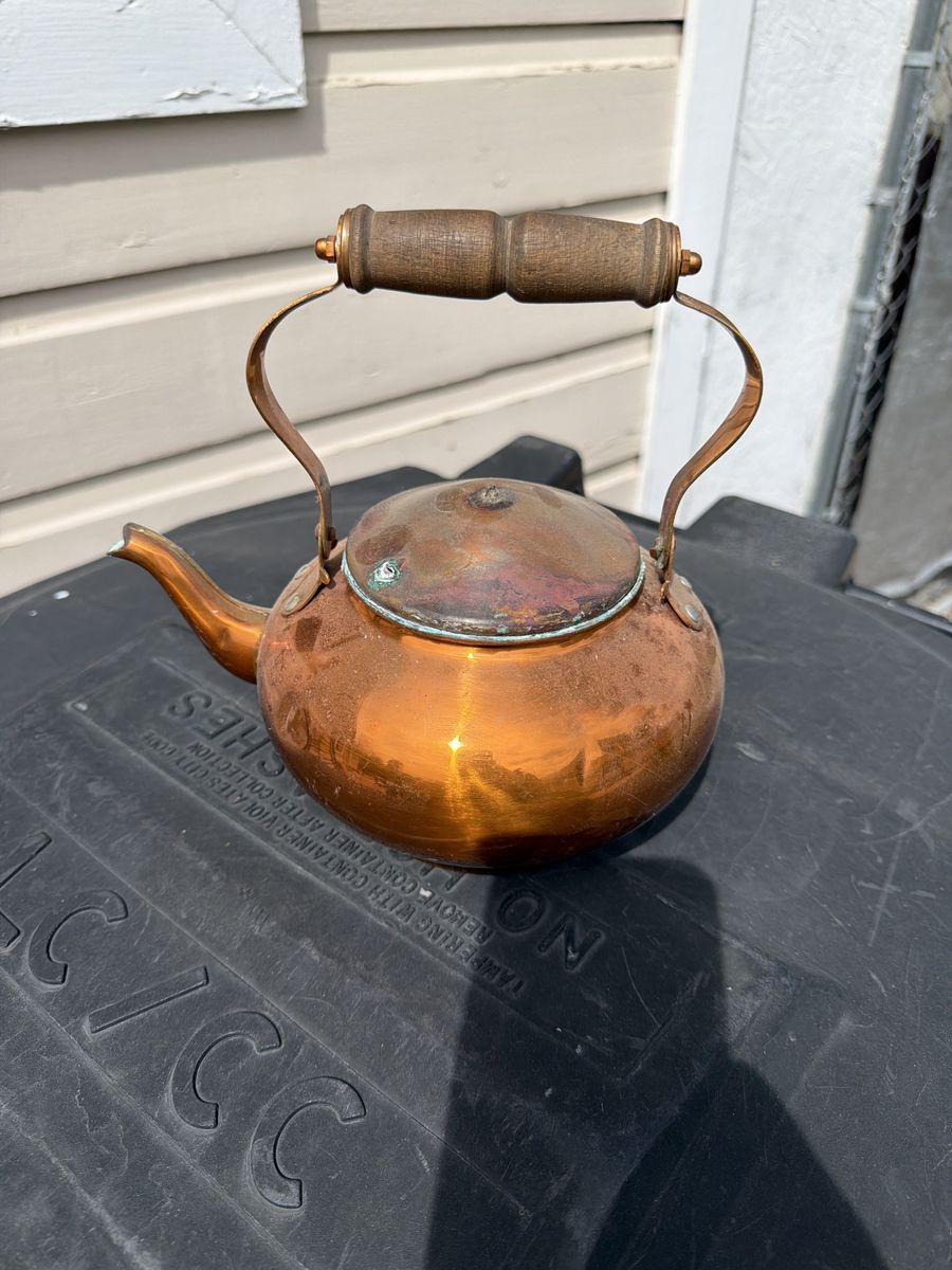 Antique Copper Kettle
