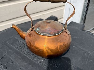 Antique Copper Kettle