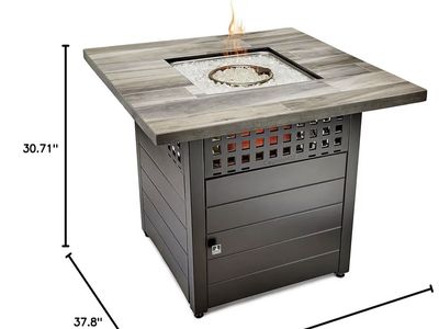 Gas fire pit