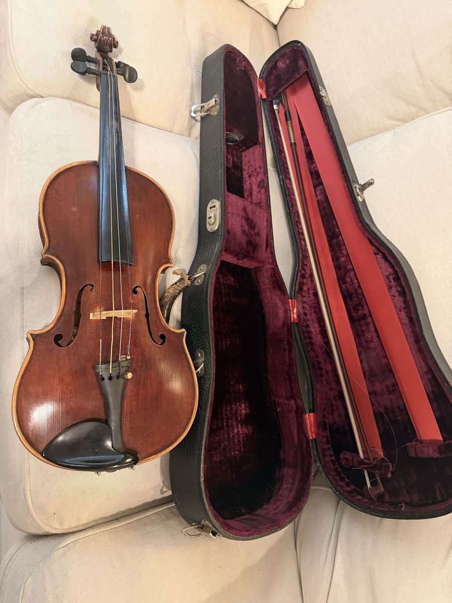Vintage 4/4 Violin Johann Baptist Schweitzer Amati Copy  made in Germany
