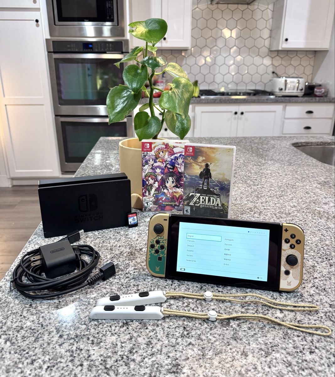 Nintendo Switch Bundle (Zelda: Tears of the Kingdom Edition) + 3 Games