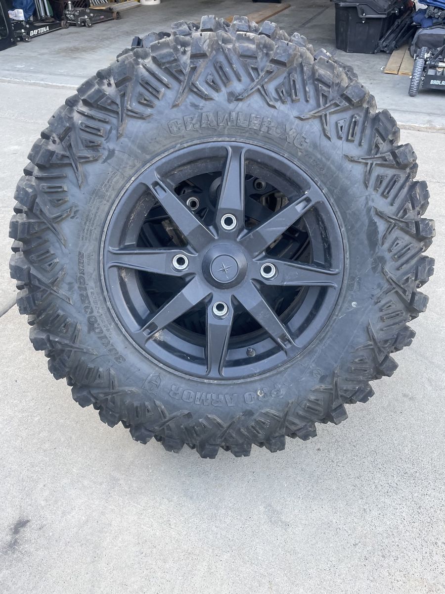 Polaris wheels and tires