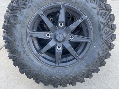 Polaris wheels and tires