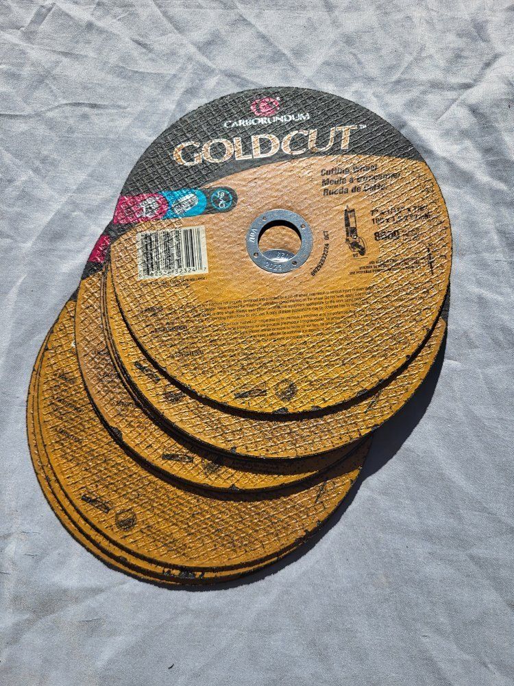 CARBORUNDUM GOLDCUT 4.5" x .045" x 7/8" Cutting Discs - 6 Pack