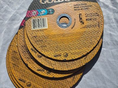CARBORUNDUM GOLDCUT 4.5" x .045" x 7/8" Cutting Discs - 6 Pack