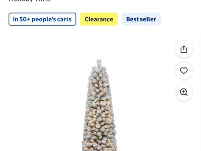 Holiday Time 9' Pre-Lit Colorado Green Flocked Artificial Christmas Tree with Color Changing Lights and Shimmer Glo