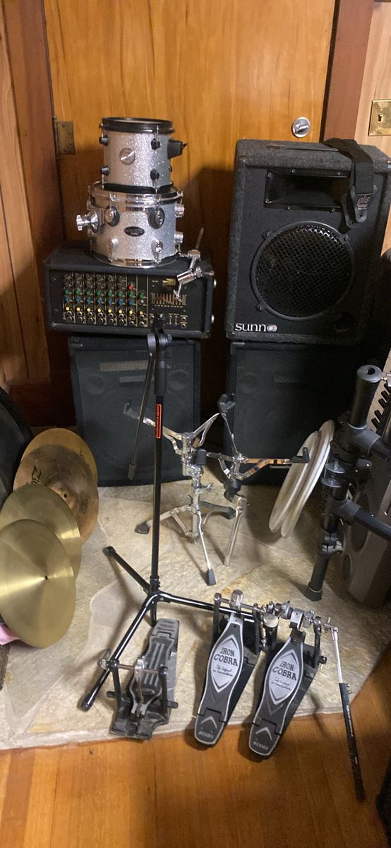 Drum/PA and Audio Equipment