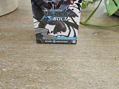 Pokemon TCG Scarlet & Violet - Black Bolt Booster Bundle (6 Packs) Factory Sealed Cards