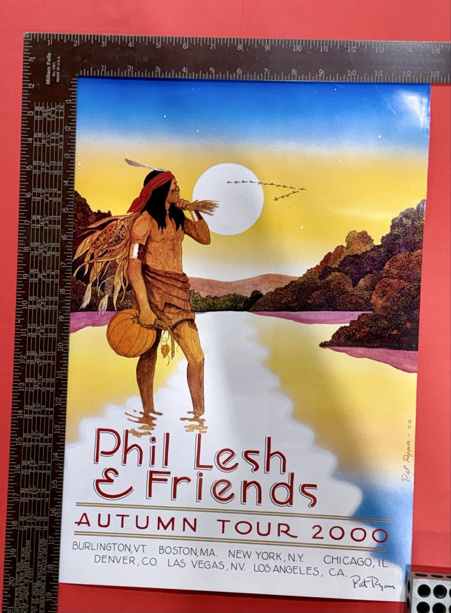 Phil Leah & Friends Autumn Tour 2000 signed by Pat