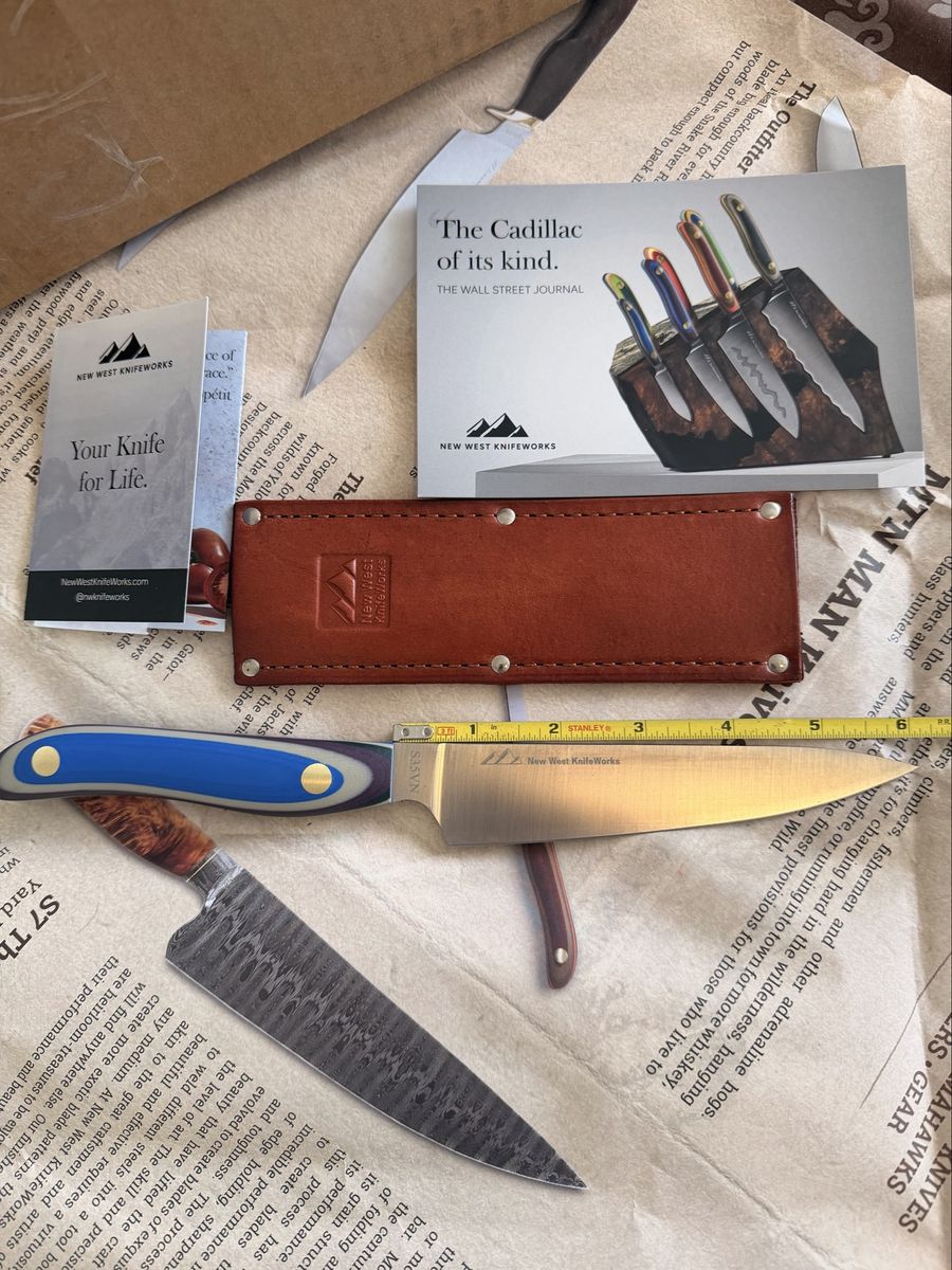 6" Kitchen Chef Knife-New West Knifeworks